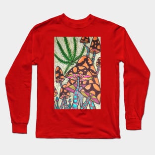 Party time like a hippy in the forest Long Sleeve T-Shirt